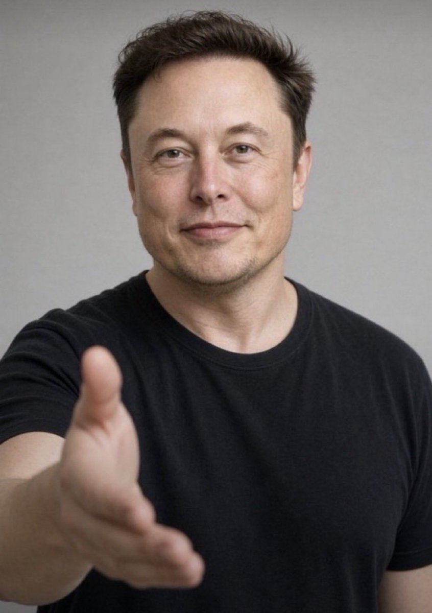 ATBVB59's tweet photo. If you get a chance to meet Elon Musk, would you shake hands with him?

Yes✅
No❌ https://t.co/umijmnDDbw