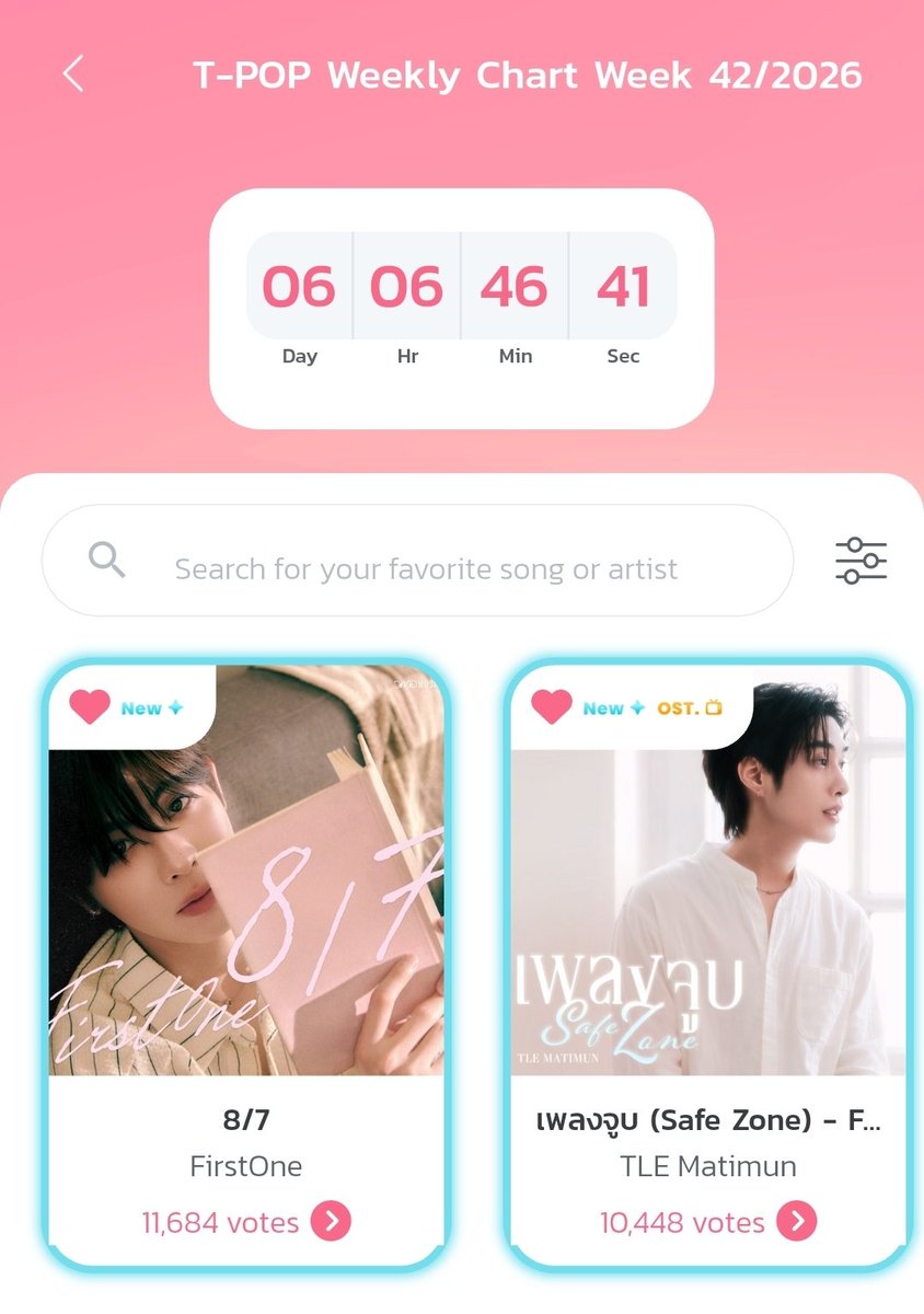tfo131's tweet photo. ทุกคนค้าบ T-POP Weekly Chart 

แนวทางการโหวต แยกเป็นสองสายนะคะ
🔸️8/7 - #Firstone   
- Music of the week

🔸️เพลงจูบ - #TLE_mtm
- Ost. Of the week

อยากให้เลี้ยงโหวตไปด้วยกัน โดยเน้น ***สตรีมเป็นหลักนะคับ 

ไม่ว่าใครจะขึ้นที่ 1/2 ก็ยังเป็นคนละรางวัลน้า เราไม่ได้แข่งกันเองไม่ต้องกังวลน้าาา

#TleFirstone
#TLE_mtm #Firstone