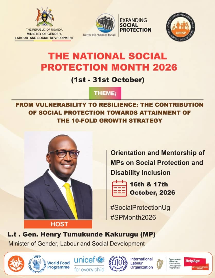 upfsp's tweet photo. Did you know that Uganda has invested only 0.7 percent of the GDP to social protection?
Social protection expansion in Uganda is currently constrained by fragmented coverage, weak systems, limited financing & inadequate coordination.
#SocialProtectionUg
#SPMonth2026
@Mglsd_UG https://t.co/b9iCprQyPg