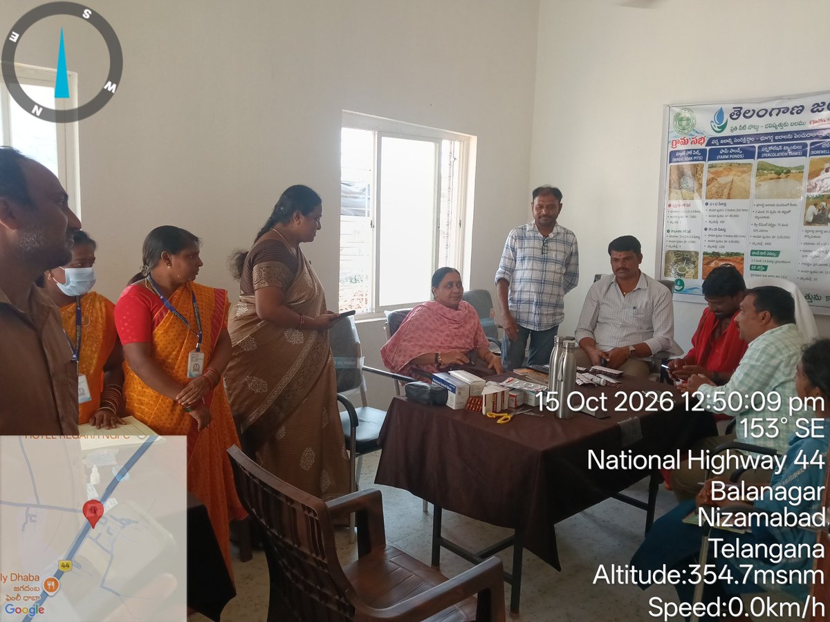 TBNizamabad's tweet photo. Day 281 of HH Xray camp under PMTBMBA 2.O at Balanagar, Jakranpally ,Nizamabad .
 #TBMukthBharat #TBHaregaDeshJitega @StateTb @CHFW_NHMTG @TbDivision #ENDTB @DMHO_NZBTG @DrRaghuramRao @nishantjeph @MoHFW_INDIA @TelanganaHealth @Collector_NZB https://t.co/yCEaLqss7t