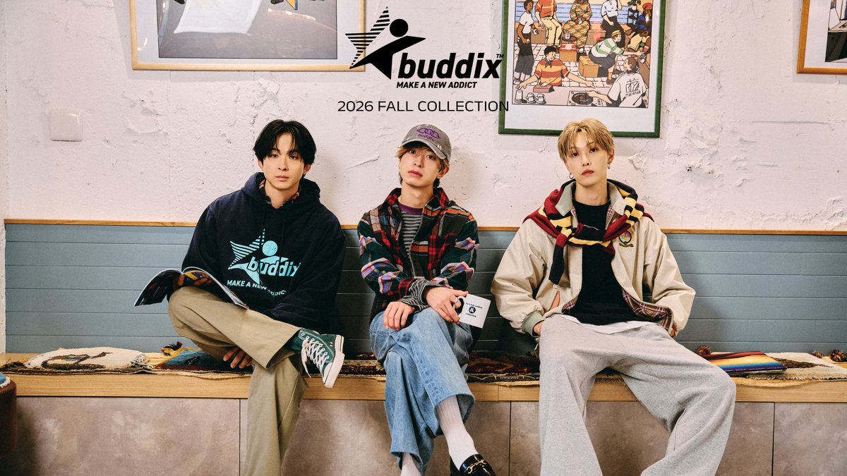 fantastics_fext's tweet photo. 🍂───────────────🍂
　 buddix 2026 FALL COLLECTION
　 2026.10.17(SAT) 12:00 ON SALE
🍂───────────────🍂

■販売日
2026年10月17日(土) 12:00 〜
■販売箇所
🛒VERTICAL GARAGE ONLINE STORE
https://t.co/PhWHkzCV64 
📍VERTICAL GARAGE

@buddixofficial
@vertical_garage
#buddix
#FANTASTICS