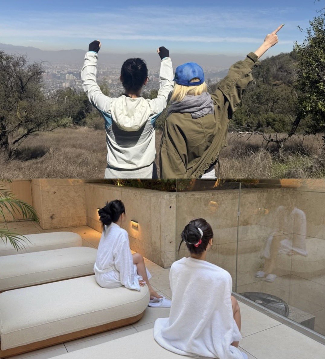 chaenglovesus's tweet photo. jiminjeong and ningselle out here choosing to spend their free time together despite being together 24/7 for schedules… these four genuinely cannot get enough of each other https://t.co/1daumh27UJ