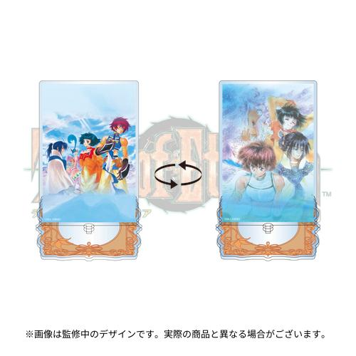 denfaminicogame's tweet photo. 『テイルズ オブ エターニア リマスター』の発売を記念したオリジナルグッズが発売決定。Production I.Gの描きおろしイラストを使用
https://t.co/5kTmWFx6qp

当時の3枚組ゲームディスクをイメージしたアクリルコースターに、キービジュアル2種を両面に使用したくるくるアクリルスタンドなども登場 https://t.co/dtof8RnZNI