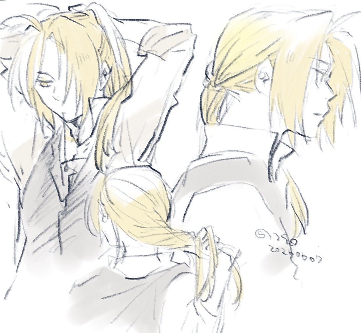 ikiro39o's tweet photo. 兄さんの髪について何度でも言いたい(再掲) https://t.co/QKBdxAxIEd