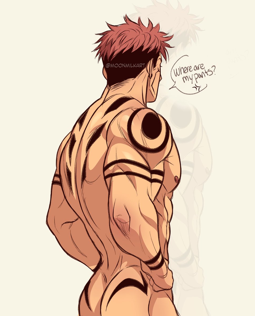 moonmilkart's tweet photo. Good question 🤨 #sukuna #jjk https://t.co/KhKqVykI3v