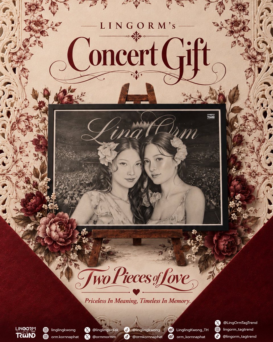 lonongnub_trend's tweet photo. 🎁 𝐋𝐈𝐍𝐆𝐎𝐑𝐌 𝐂𝐎𝐍𝐂𝐄𝐑𝐓’𝐬 𝐅𝐫𝐨𝐦 “𝐔𝐒“🤍

เพราะของขวัญบางชิ้น ไม่ได้มีคุณค่าเพียงเพราะสิ่งที่มองเห็น แต่มีคุณค่าเพราะเรื่องราวและความทรงจำที่ซ่อนอยู่ภายใน 🤍

หากถามว่าทำไมเราถึงเลือกมอบภาพวาดเป็นของขวัญ คำตอบอาจเรียบง่ายกว่าที่คิด เพราะในโลกที่สิ่งของมากมายสามารถหาซื้อได้ด้วยเงิน เรายังเชื่อว่ามีบางสิ่งที่เงินไม่อาจทดแทนได้ นั่นคือช่วงเวลาดี ๆ ความรู้สึก และความทรงจำที่เกิดขึ้นระหว่างการเดินทางที่ผ่านมา

“ภาพวาด” ภาพนี้อาจไม่ได้มีมูลค่ามากมายในแง่ของราคา แต่สำหรับเรา คุณค่าของมันอยู่ที่ความตั้งใจในการสร้างสรรค์ภาพนี้ขึ้นมา เพื่อเก็บรักษาเรื่องราวและช่วงเวลาหนึ่งให้คงอยู่ในรูปแบบที่สามารถมองเห็นและย้อนกลับมาหาได้เสมอ

พวกเราทีมงานทุกคน อยากให้ภาพนี้เป็นมากกว่าของขวัญ แต่อยากให้เป็นตัวแทนของความรัก ความยินดี และความปรารถนาดีที่มีให้กับ “หลิงออม” เป็นภาพที่บันทึกช่วงเวลาที่งดงามเอาไว้ และเป็นสิ่งเล็ก ๆ ที่หวังว่าจะทำให้ยิ้มได้ทุกครั้งที่หันกลับมามอง 😊

พวกเราไม่อาจรู้ได้ว่า เมื่อเวลาผ่านไปอีกนานแค่ไหน ภาพนี้จะถูกมองอีกครั้งไม่รู้ว่าอีกนานแค่ไหน หรือในช่วงเวลาใด แต่หวังว่าในวันนั้น มันจะยังพาให้หวนนึกถึงเรื่องราวดี ๆ กับผู้คนที่ร่วมเดินทาง และความรู้สึกอบอุ่นที่เคยเกิดขึ้นในช่วงเวลานี้ ✨

เพราะสุดท้ายแล้ว เราอาจไม่สามารถเก็บรักษาทุกช่วงเวลาเอาไว้ได้ตลอดไป แต่เราสามารถเลือกเก็บบางช่วงเวลาที่มีความหมายไว้ในสิ่งหนึ่ง เพื่อเตือนใจว่าครั้งหนึ่งเรื่องราวเหล่านี้เคยงดงามเพียงใด

บางเรื่องราวอาจดำเนินต่อไปในบทใหม่ บางช่วงเวลาอาจค่อย ๆ กลายเป็นความทรงจำ แต่สิ่งที่เคยเกิดขึ้นด้วยความรัก จะยังคงมีความหมายเสมอ ไม่ว่าเวลาจะผ่านไปนานแค่ไหนก็ตาม 💜

รักและหวังดีกับพวกคุณเสมอ 🤍

#LinglingKwong #OrmKornnaphat
#LingOrm #หลิงออม 
#หลิงหลิงคอง #ออมกรณ์นภัส