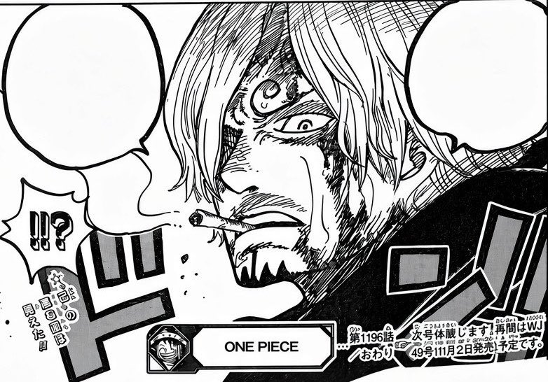 whirlysanji's tweet photo. killingham is stronger than me because i would have unzipped sanji's pants and showed him how to love himself

#ONEPIECE1196 https://t.co/w5sCnbsAg8