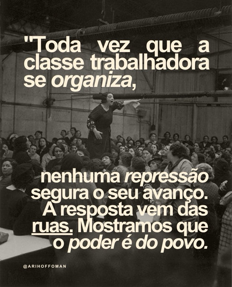 Frtsulamericana's tweet photo. Viva a classe trabalhadora organizada! Viva o fim da escala 6x1!

VITÓRIA DA CLASSE TRABALHADORA https://t.co/TvSKBXD5Fu