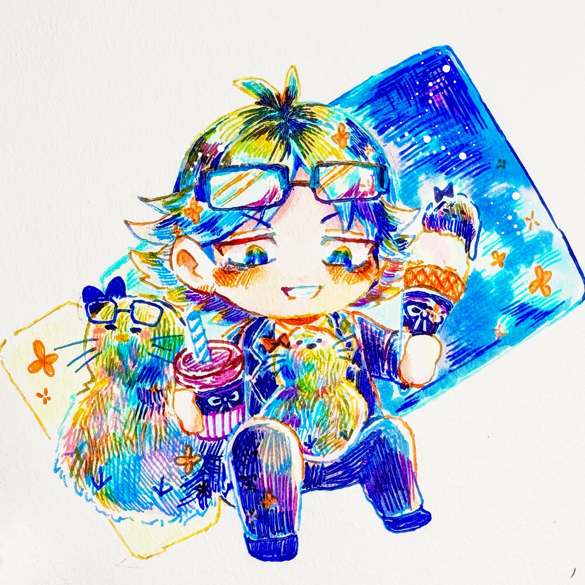 yukimi00925's tweet photo. #mzyb絵描きさんと繋がりたい

便乗
🌃中心にアナログボールペン画多めで描いています（🐢投稿）
全反応周回、片思い2日です https://t.co/gJKQV5zP9g