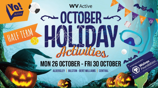 WolvesCouncil's tweet photo. Children and young people can enjoy a spooktacular half-term, thanks to Wolverhampton's popular physical activity programme Yo! Active. Full story 👉 https://t.co/65jn8KIdzZ @WWFCFoundation @WV_Active (1/2) https://t.co/6guCYgHyY8