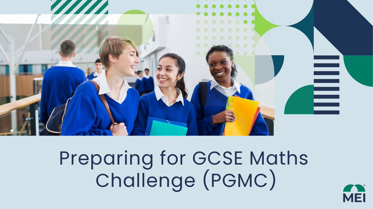 MEIMaths's tweet photo. 📣 Birmingham state-funded schools: registration is still open for the Preparing for GCSE Maths Challenge (PGMC)!

Supporting Year 10 students working towards Grade 4 GCSE Mathematics, while developing teamwork and problem-solving skills.

Register: https://t.co/eJ5cSi7rwJ

#GCSE https://t.co/6Nj0z3VF6W