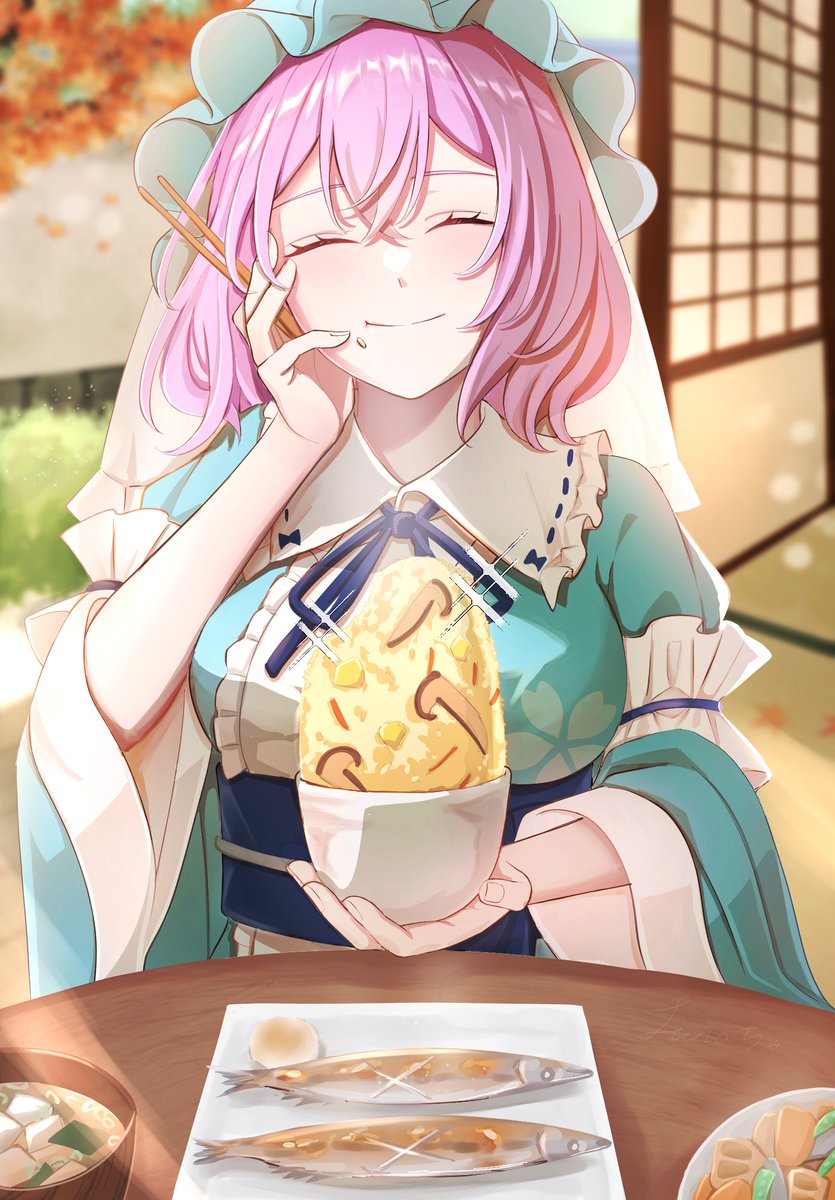 luuu_u_u's tweet photo. 秋とご飯🍁🍚 https://t.co/eSx0OVAYOk