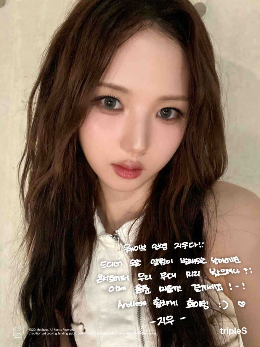 triplescosmos's tweet photo. tripleS ASSEMBLE26 <LOVE&amp;POP> pt.2
2026.10.16 1 PM KST

Message from S3 JiWoo

Pre-Save
🔗https://t.co/59PjqBSxQu

#tripleS #트리플에스
#ASSEMBLE26 #LOVEnPOP
#Andless https://t.co/aMIzAwufC8