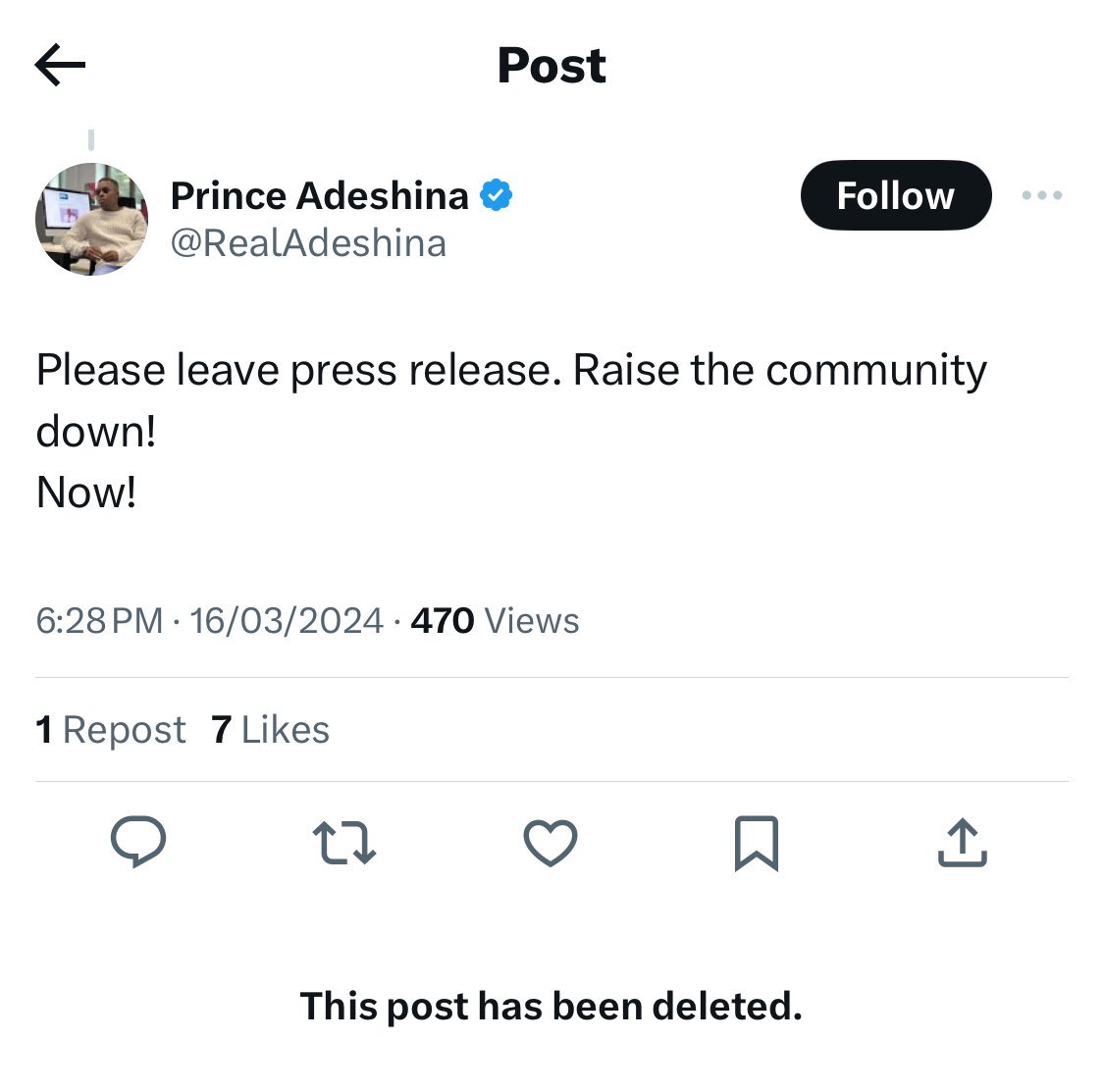 trigottista's tweet photo. In March 2024, soldiers were killed by criminals in Delta State.

Yorugbas continuously urged @HQNigerianArmy to burn down the communities and the inhabitants 

Now they are looking for handshake across the Ethiope River 🤣 https://t.co/5Bzceo2xdH