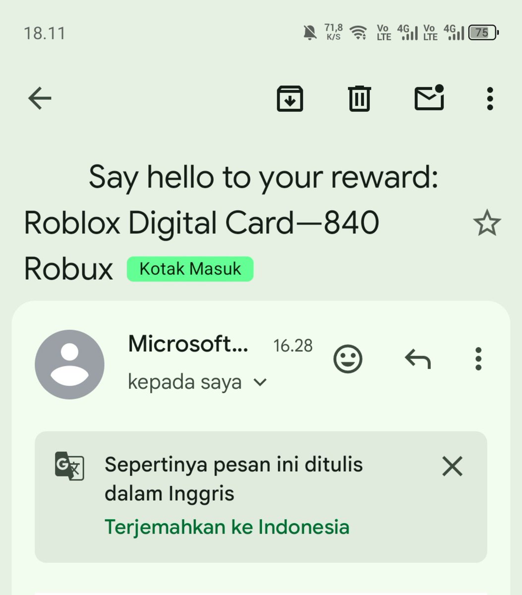 rafaysl's tweet photo. wts voucher bing rewards 840  robux 120k via redeem  
#wts #robux #zonauang #roblox https://t.co/QDgRCNiFGs