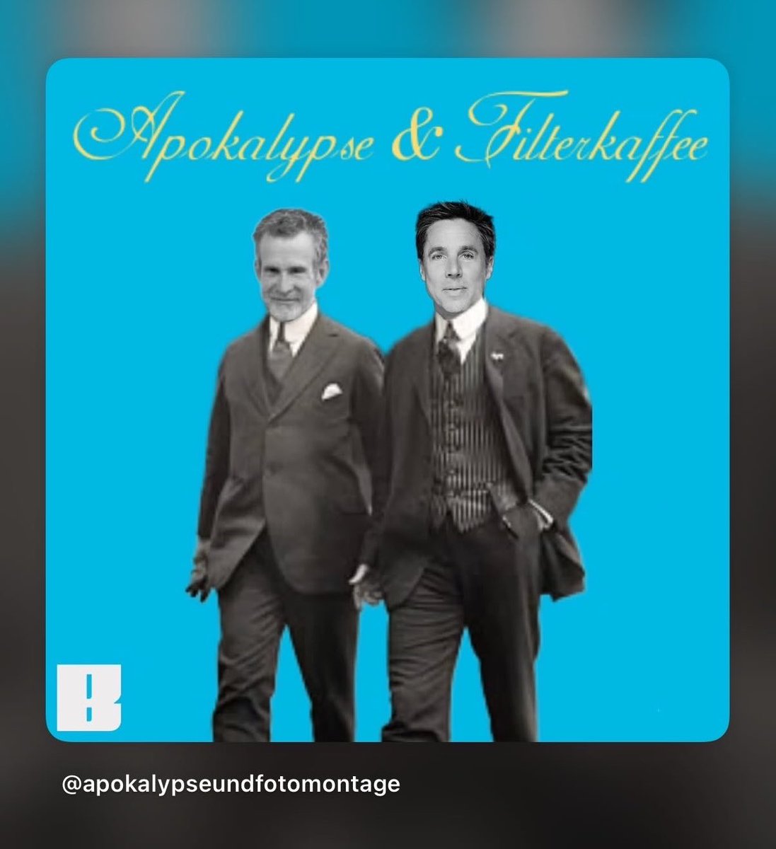 MickyBeisenherz's tweet photo. Endlich hat Markus seinen Uli wieder.

#ApoFika am Donnerstag mit @MFeldenkirchen und Ulrich Matthes.

(Danke, @G11GGSY ) https://t.co/k6H3OSj602