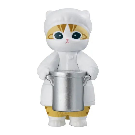 gachazukan's tweet photo. 【発売間近】
mofusand 給食当番がんばるにゃん
今月第3週発売
各400円／全5種

#ガチャガチャ #カプセルトイ https://t.co/FNiQpN1Noy