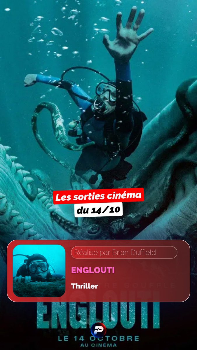 PulseFr_'s tweet photo. 🎬🇫🇷 Les sorties cinéma de cette semaine (14/10) 

Malfaisante  
Englouti 
Les Misérables 
Street Fighter
Le Corset
Mochy
Minotaure https://t.co/4KVse7etTc