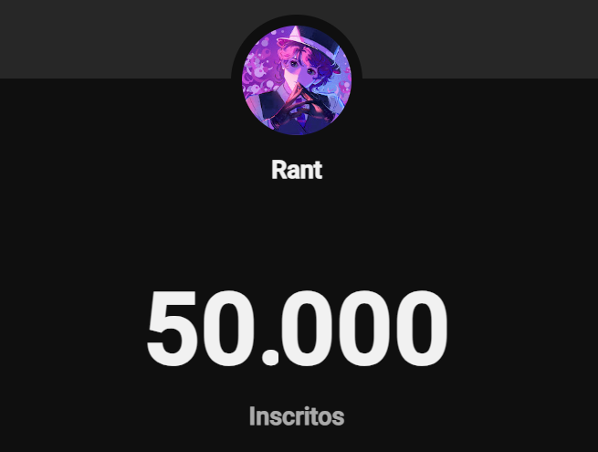 zRanttz's tweet photo. esqueci de postar aqui.
Recentemente cheguei a 50k 🎉💥 https://t.co/AfOd2LILIM