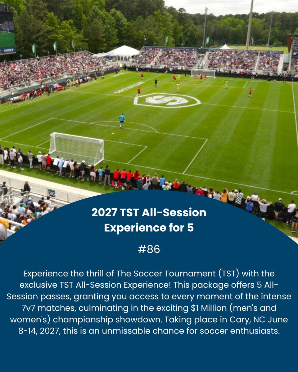 NCFC_Youth's tweet photo. Our Silent Auction goes LIVE TOMORROW, October 16! 🎉⚽️

Swipe through for a sneak peek at just a few of the amazing items and experiences up for grabs! 👀💚

Want to be ready when bidding opens? Click the link in our bio to register now so you don’t miss your chance to bid on your favorites!

Happy bidding! 💙⚽️