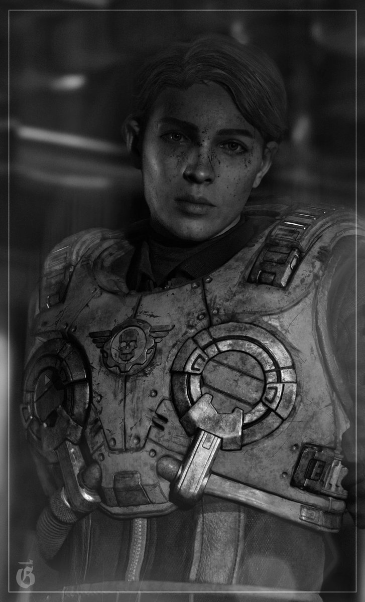 Gantzer12's tweet photo. Gears of War: E-Day. Gill Gettner https://t.co/Gy9L9npUl3