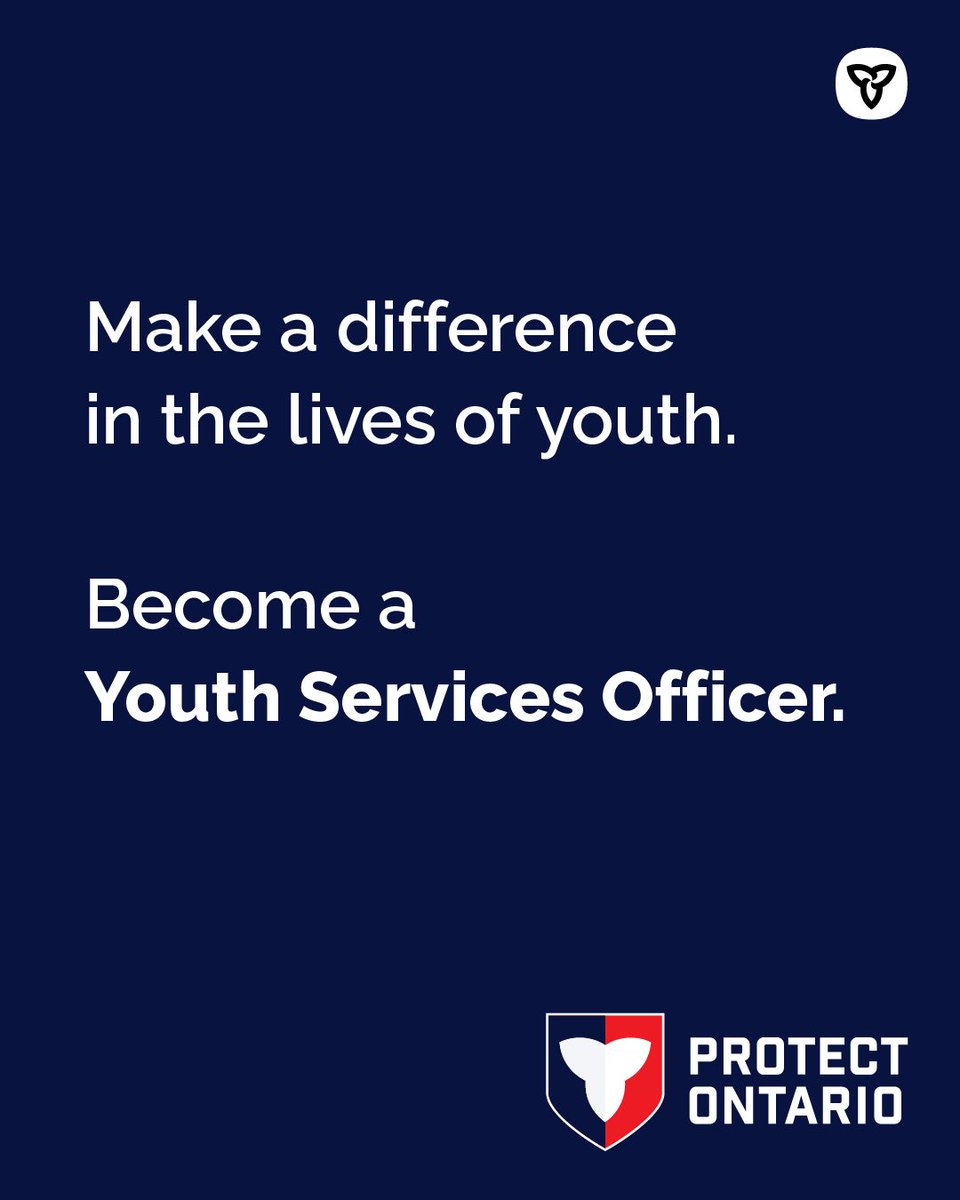 ONSocialService's tweet photo. We’re recruiting Youth Services Officers.

In this role, you’ll work with youth in custody, support rehabilitation and help them develop skills for life in the community.

Find out how to apply: https://t.co/6c4CwcejnP https://t.co/bW9xYLNbCo