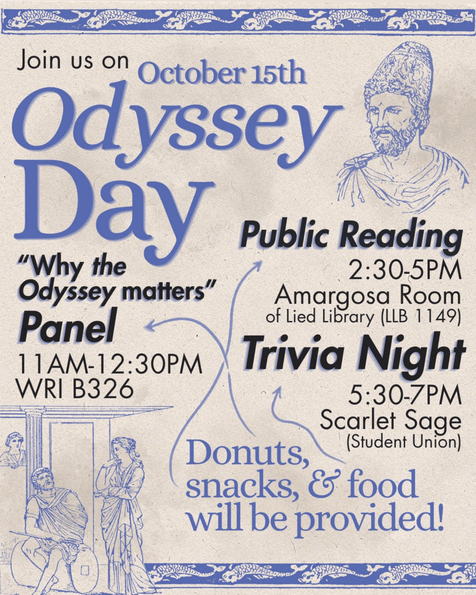 WLC_UNLV's tweet photo. Join us for Odyssey Day today! https://t.co/232OW1YgME
