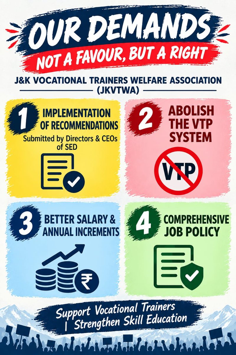 PeerzadaMuzd's tweet photo. When Directors and CEOs recommend removing private companies, why the delay? Implement recommendations and secure 2,187 Vocational Trainers’ futures. We deserve dignity, recognition and justice. Justice cannot wait! #RemovalOfPrivateCompanies https://t.co/mgEIDBqRqO