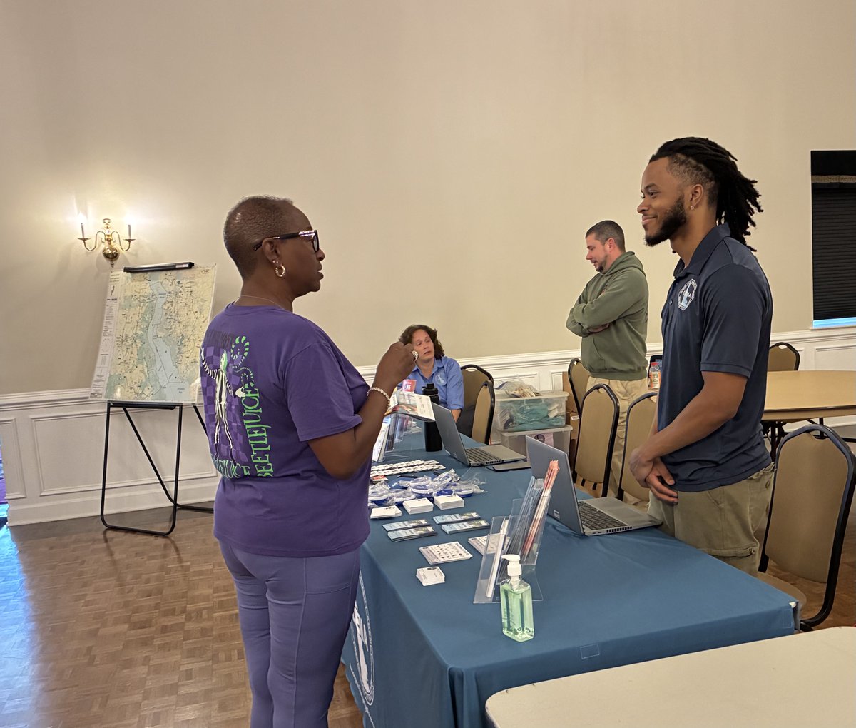 DelawareEMA's tweet photo. Fall 2026 KI Distribution is officially underway!

If you are in the 10-Mile EPZ and need some new (and free) potassium iodide pills, stop by and give us a visit. 😆

To check if you are in the EPZ, visit: https://t.co/ap1WzyqkWm https://t.co/1Ieew4cazx