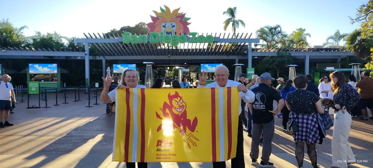 ASU_LINDAS's tweet photo. #Ontheroadagain @ASUSunDevilClub @ASUSoftball @SunDevilVB @ASU_Alumni @ASUFootball #donortrip #nopityforthekitty π±ππ₯ #BEATtxtechππ https://t.co/0KkOW6cZad