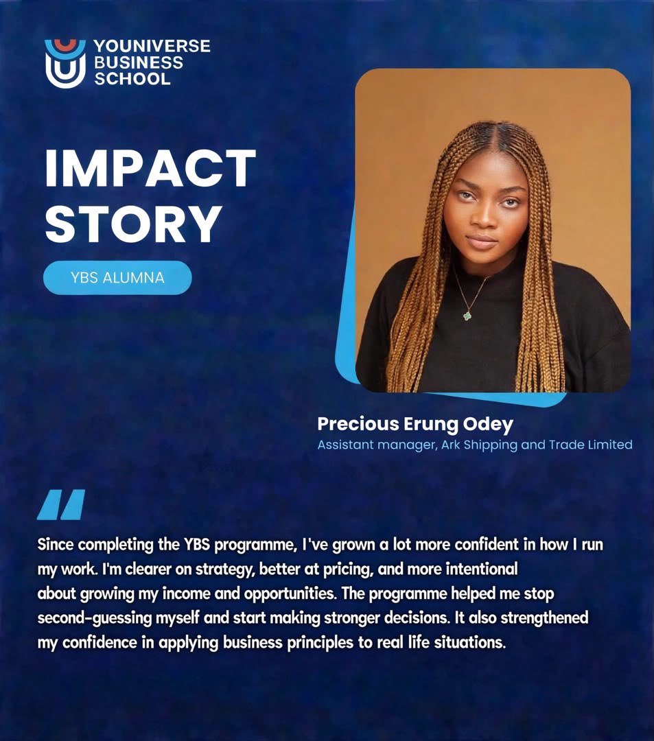 yb_school's tweet photo. Learning. Impact. Opportunities.

Every journey has a story. We’re glad Youniverse Business School is part of this one.

https://t.co/WS4qTTSG37. https://t.co/iF1F2VMOkp