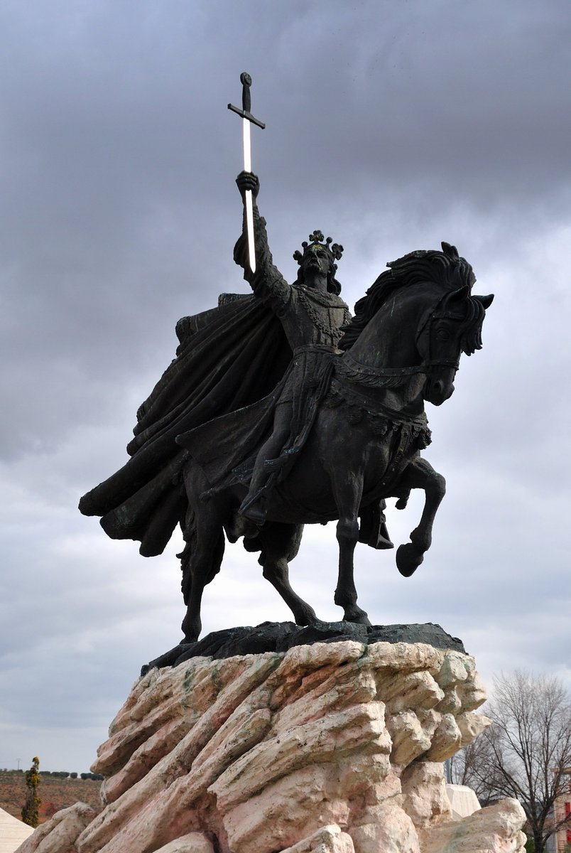 HomerPavlos's tweet photo. In 711 the armies of Islam crossed into Spain under Tariq ibn Ziyad and smashed the Visigothic kingdom at Guadalete. Toledo, capital of Christian Hispania, fell soon after.

The Spaniards who survived and stayed became dhimmis under Sharia. They paid the jizya to be allowed to live, could not build new churches, could not ring bells freely, and their testimony against a Muslim carried no weight. Churches were turned into mosques. Public Christian practice was restricted and any open defiance of Islam was punished by death. Submission was the price of survival.

When the people of Toledo rebelled against their tyrants, the response was slaughter. In the mid-9th century Emir Muhammad I drew the Christians into a trap at the Guadacelete. Thousands were cut down. 

The Muslims beheaded 8.000 Christians !

8.000 heads piled up and displayed in Cordoba as a warning and to terrorize the remaining Christians to stay subjects for ever. 

But the Toledans kept rising anyway.

It took the Spaniards almost 4 centuries to take Toledo back in 1085 and centuries more to drive Islam out of the peninsula. The myth of peaceful "convivencia" is modern propaganda. The reality was conquest by the sword, permanent legal inferiority, and periodic massacres of those who refused to bow.

Western civilization was built by men who refused to submit. The Spaniards fought for their land, their faith, and their ancestors. That is the only reason Spain is Spanish today.

Do you have the stomach for the things you need to do to take your countries back? How far would you go for your people?

That's the real question.

If you want to support me in the effort I’m making, please consider becoming a subscriber to my X account for only $2. I write about the ancient, medieval, and modern history of Greece and what Christians went through because of Islam. Always with primary sources and historical facts.

- Homer Pavlos