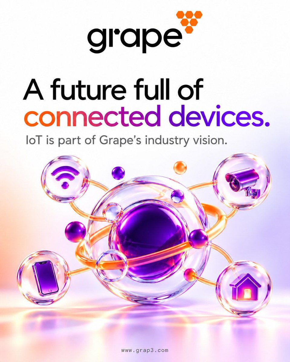 Grap3Inc's tweet photo. One connected device is a gadget. A few million making small decisions all day is an infrastructure question, and a serious one.

They all need to talk, be trusted, and survive a bad afternoon on the network.

https://t.co/OecKVzUfqd
https://t.co/gxmFJEIPgj

#Grape #IoT https://t.co/MVlUMFkadh