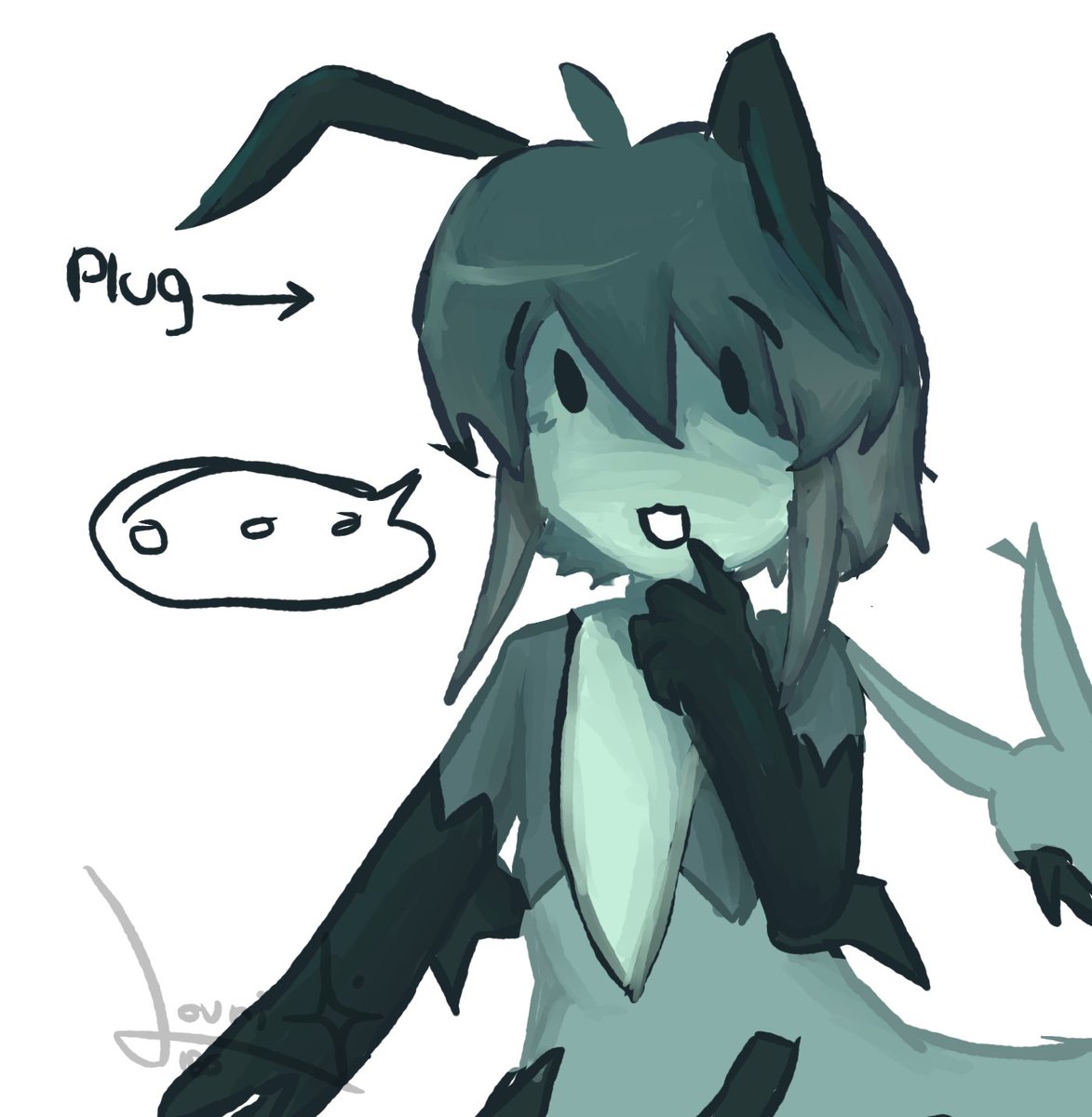 Lauriwhezer0's tweet photo. pluggy buggy (#centipede #objectterror #osc #osctwt #art #humanization #plugxtrowel) https://t.co/LwwvlV0OL1