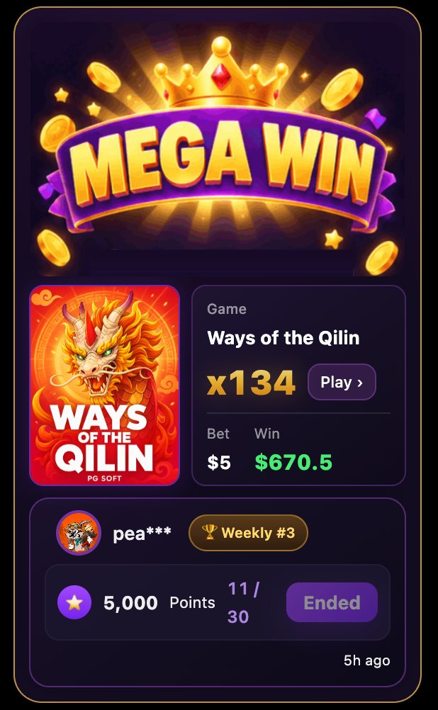 Yntbet's tweet photo. 🔥 Ways of the Qilin has been COOKING all day! 🐉💰

In just one day, YNT players have walked away with a combined $6,000+ in profit from this game alone. 😭🔥

Looks like the Qilin woke up and chose generosity today. 😂

Who’s hitting the next big win? 👀🍀

#YNTbet #WaysOfTheQilin #BigWin #Slots #CasinoWin
