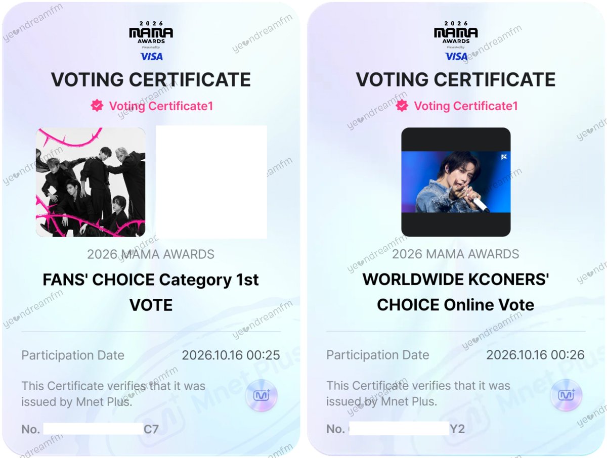 yeondreamfm's tweet photo. D5

→ Post/Qrt = 1 vote
→ Repost = 1 vote

ote for FAN CHOICE ROUND 1👇
🔗https://t.co/tDCk3W5Ngt
Vote for WORLDWIDE KCONERS' CHOICE👇
🔗https://t.co/alPTt3EPBM

#2026MAMAVOTE 
#tomorrowxtogether https://t.co/WtQabEt5N3