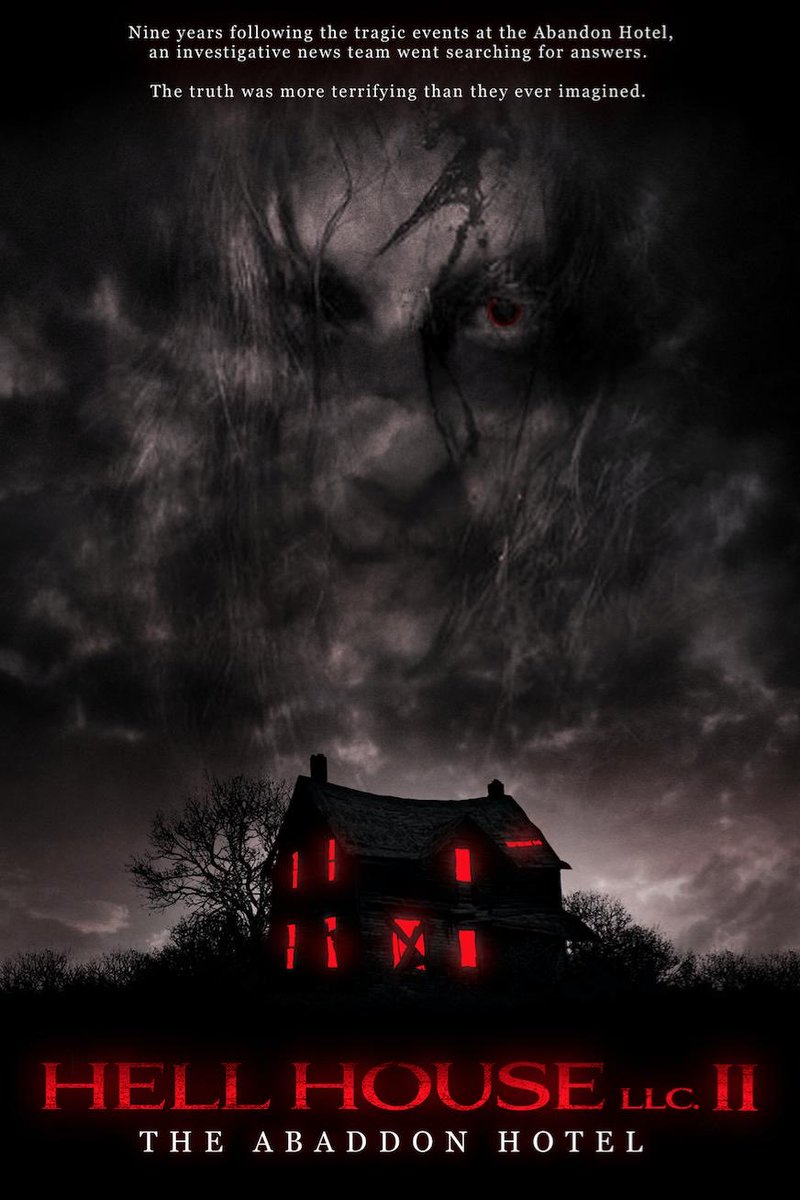 salsaypasta's tweet photo. A ver, actualicemos esto. 
Rewatch de Hell House LLC y aun sigo poniendo 5⭐️🖤
Hokum me dejó con ganas de un terror real, igual es buena y profunda. 
Y Hell House 2 me pareció buenisima igual q la 1 pero hubo una actuación q me daba cringe🤣 https://t.co/Dvqz8bf979