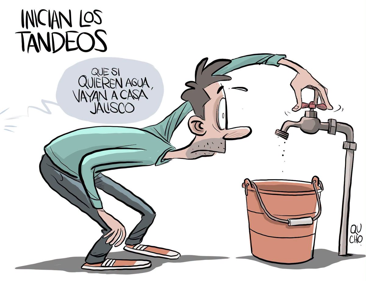 qucho's tweet photo. #Cartón Inician los tandeos en la Zona Metropolitana de Guadalajara https://t.co/YJXoHJURaE