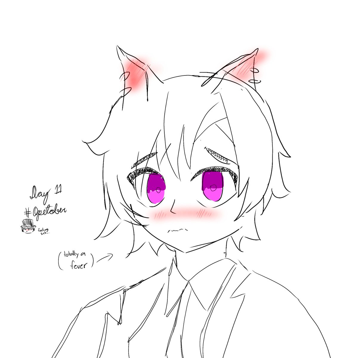 _robrorob's tweet photo. I'm back on the grind (just a doodle today cause Im feeling sick 🥲)

Day 11 of #opetober #テイエムオペラオー https://t.co/XHabKwsOah