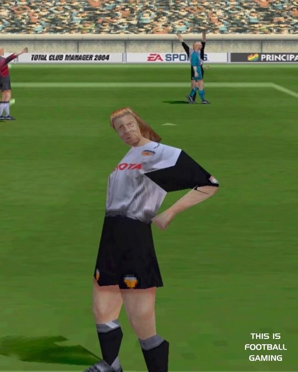 AS_diegol's tweet photo. Ahora los gráficos del FIFA no son tan espectaculares

Yo en 2001: Buah es clavado a Mista https://t.co/Nh8M7qag9S