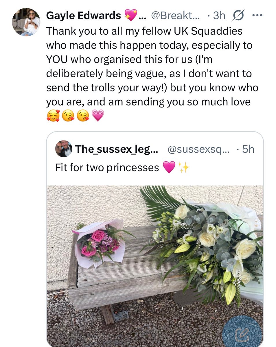 SamTessandtodd's tweet photo. @lisareality1 Wonder how much they all had to chip in 🤭 https://t.co/ayaUbX9lCJ