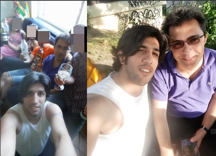 saeedehraz's tweet photo. 😎قانعی فرد که سال ۲۰۲۵ به دلیل روابط پنهان با جمهوری اسلامی دستگیر شده بود و با تلاش‌های دفتر پهلوی آزاد شد، علاوه بر رفاقت با محسن رضایی و درج مقالات در تابناک،‌ایسنا و ....
به کار استخدام مزدوران جدید و  توجیه  و سازماندهی اونها هم اشتغال داشته
اینم عکسش با مزدور شناخته‌شده سپاه «امید دانا»😉

🔴فکت: سطنت‌طلبی، درست مثل اصلاح‌طلبی، پروژه‌ای برای افزایش طول عمر رژیمه! هر وقت از این پروژه هم مثل اون یکی عبور کردیم این رژيم سرنگون میشه

#نه_شاه_نه_شیخ