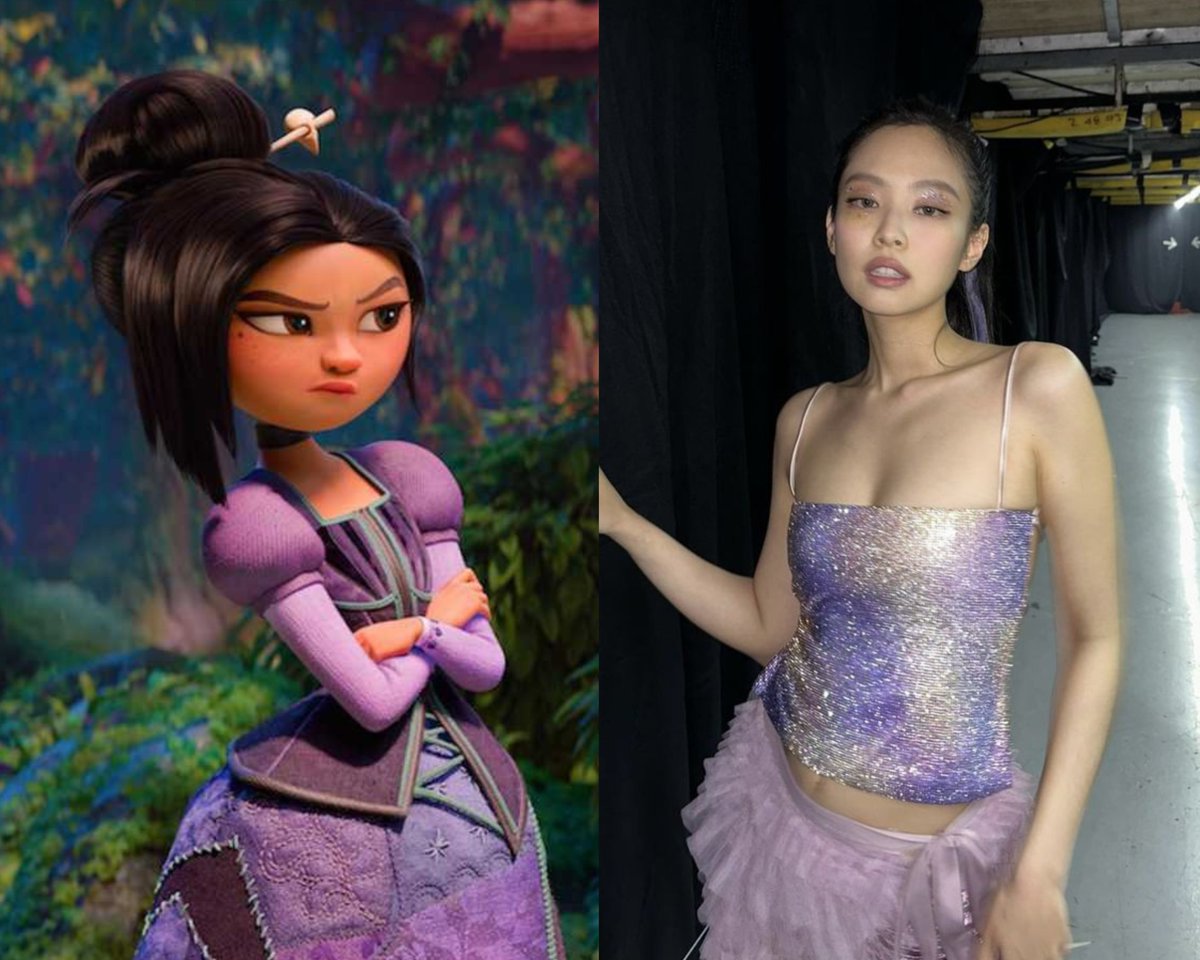 urrmms's tweet photo. jennie as lilith from steps https://t.co/poXqSQWsbb