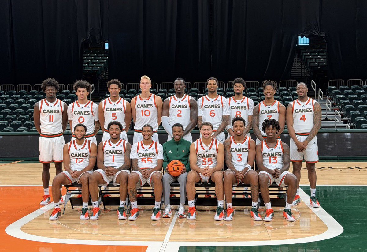 TrintonBreeze's tweet photo. The 2026-27 Miami basketball team photo 🔥

📷 - @Justice_News5 https://t.co/mEJQPztsve