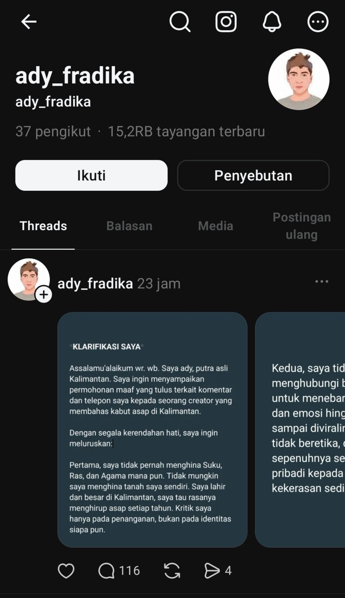 Astro_Boy020's tweet photo. buzzernya sampai klarifikasi loh ya
karena di doxxing orang-orang 😹🫵🏻 https://t.co/9sjSeynVzE