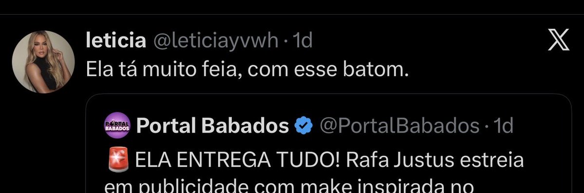 DebocheSinceroh's tweet photo. @leticiayvwh @Almeida1774835 Fui no teu perfil te humilhar, mas vi que você é fake igual eu e ainda chama o povo de feio igual eu, aí desisti https://t.co/pDMXpi1WhB