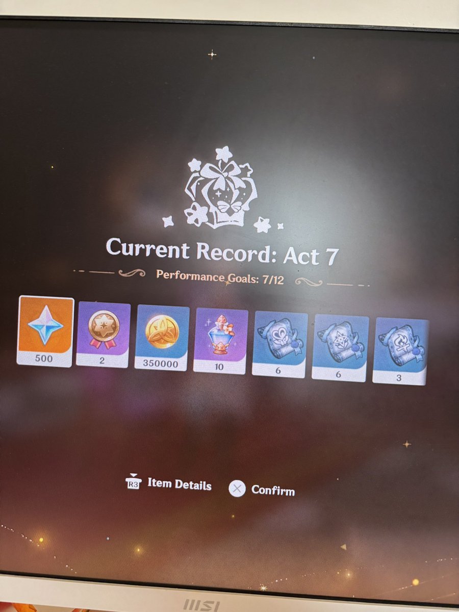 Bina_Moons's tweet photo. First time finishing floor 12 and reaching act 7 🥹 am I finally getting good at this game..?? https://t.co/Gpq25oIlnB