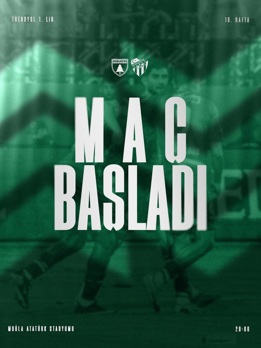 BursasporSk's tweet photo. ⏱️ 1’ Maç başladı.
#MSvBS https://t.co/NsExgQCb9g