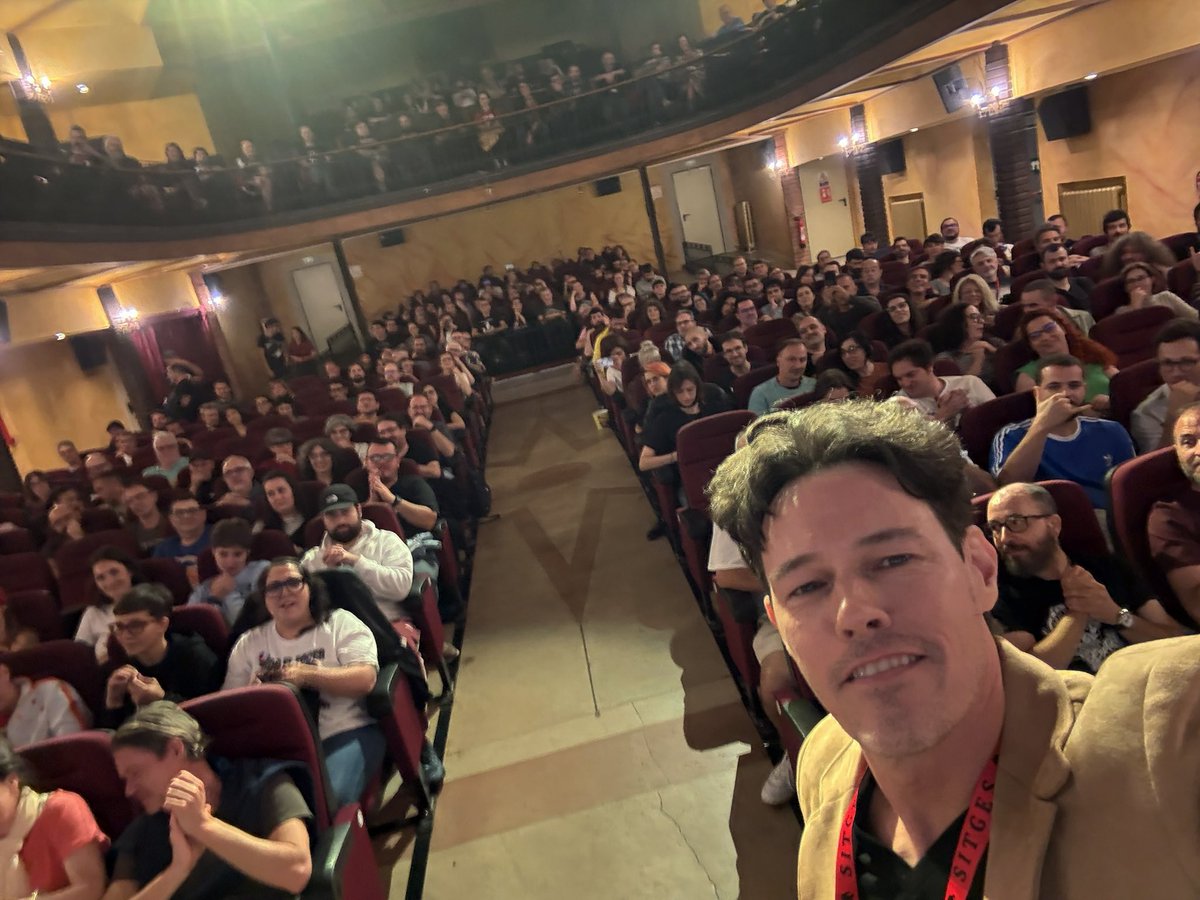 GreggBishop's tweet photo. THE HERETIKS celebrated its INTERNATIONAL PREMIERE at Sitges! 

Two sold-out screenings and wonderfully loud, rambunctious crowds!

Gracias, Sitges, for an unforgettable welcome! 

#TheHeretiks #Sitges2026 https://t.co/hUdEvkPpEA