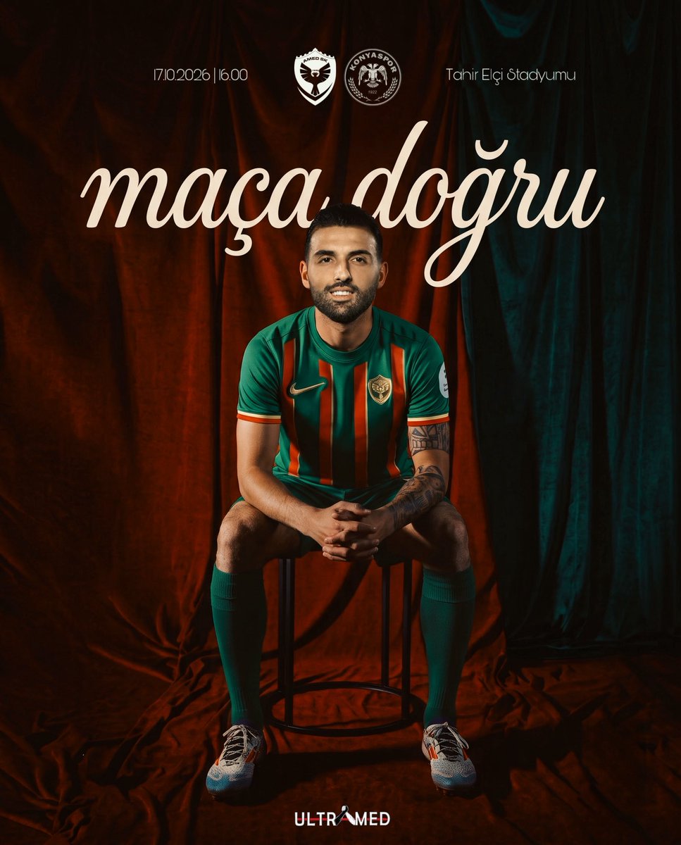 ultramed21's tweet photo. 📢 Maça Doğru
🆚 Konyaspor
🗓️ 17 Ekim Cumartesi
⏱️ 16.00
🏟️Tahir Elçi Stadyumu
#Amedspor #UltrAmed https://t.co/Gyw3EhTsRE